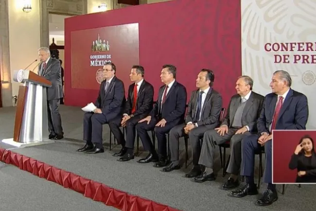 Gobernadores del sureste respaldan plan migratorio de López Obrador