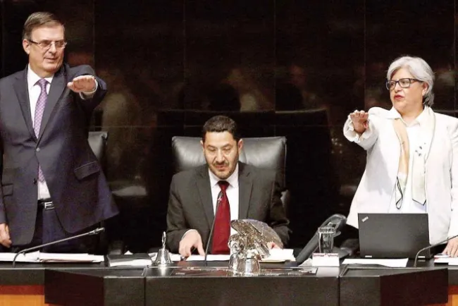 México, listo para aplicar el ojo por ojo; 'No hay acuerdo secreto con EU': Ebrard