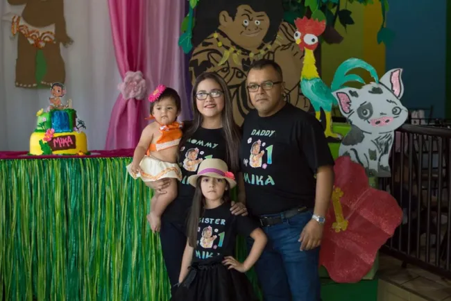 Primera velita de Mika Victoria