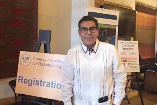 A la vanguardia
en combate a
la Rikettsia