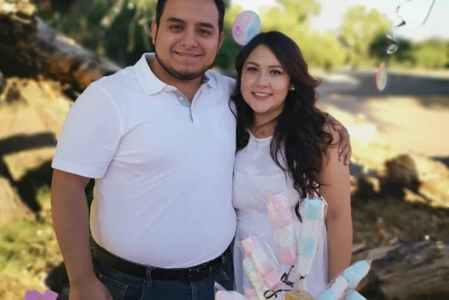 Marlenne y Jorge esperan una linda princesa