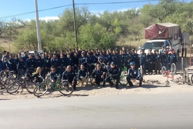 Realizan “Pedaleando con tu policía”