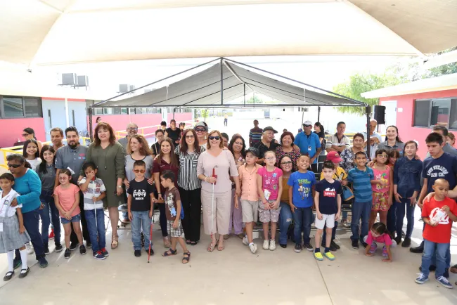 Realizan campamento para personas ciegas