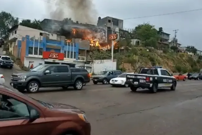 Se incendia casa 