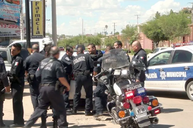 Se suscita choque en la Maclovio Herrera