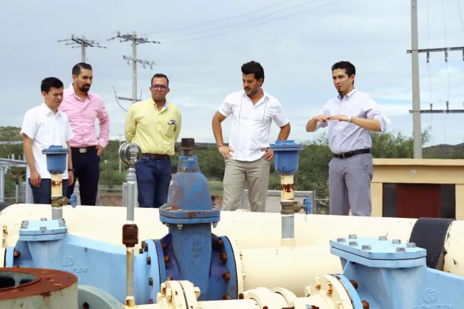 Mejora servicio de agua potable