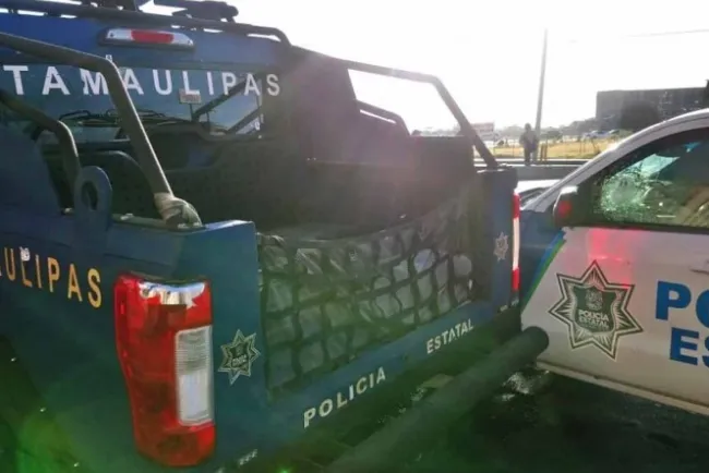 Narco ataca base de policía estatal en Nuevo Laredo