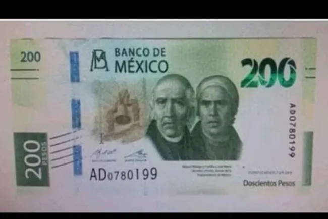 Nuevo billete de 200 pesos llegará la próxima semana