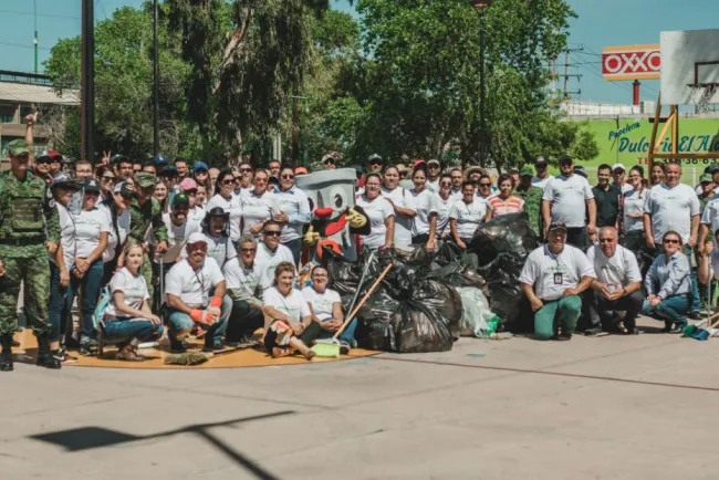 “A limpiar se ha dicho” en Lomas
