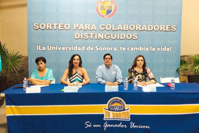Realiza Unison Sorteo para Colaboradores Distinguidos