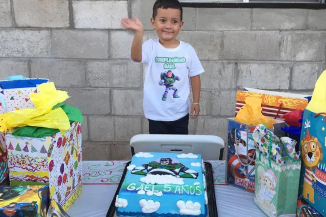 Quinto aniversario de Gael