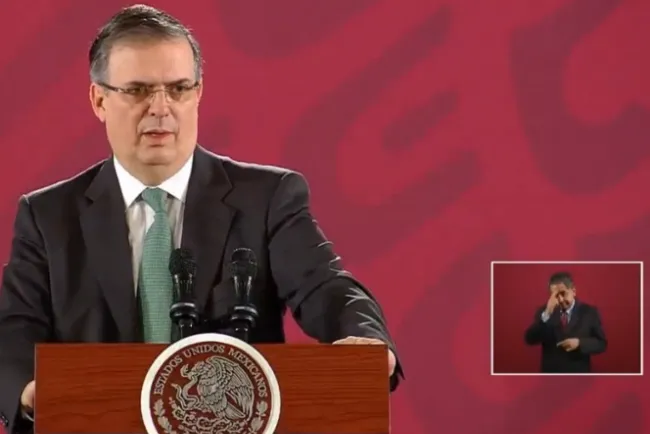 Destaca Ebrard reducción del 56% del flujo migratorio hacia EU