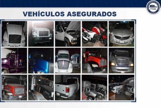 Tras agresión a militares, aseguran inmueble y 15 vehículos en Acajete