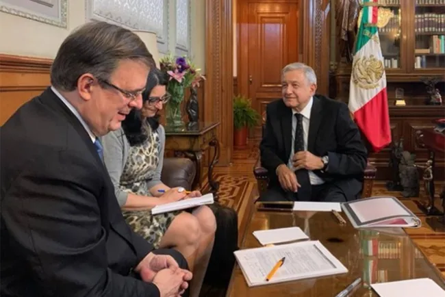 Trump reafirma voluntad de mantener relación de amistad: López Obrador