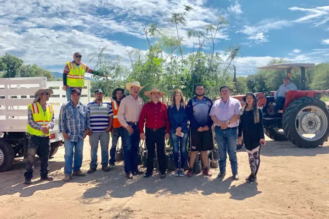 Reforestan Ejido Mascareñas