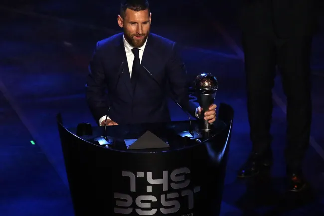 Messi se proclama por primera vez The Best