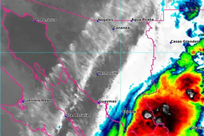 Emiten alerta por tormenta “Narda”