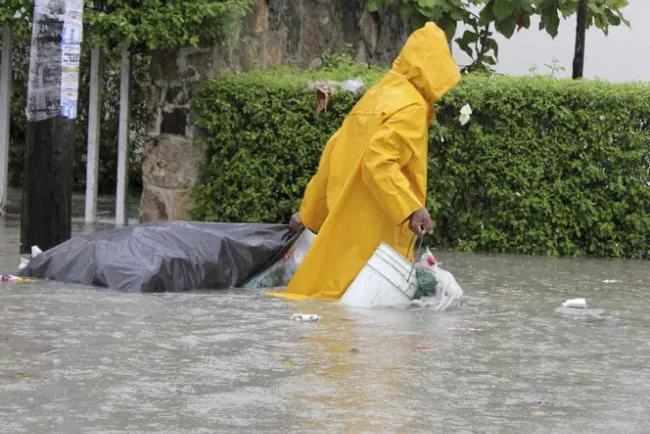 Siete estados tendrán lluvias de muy fuertes a intensas