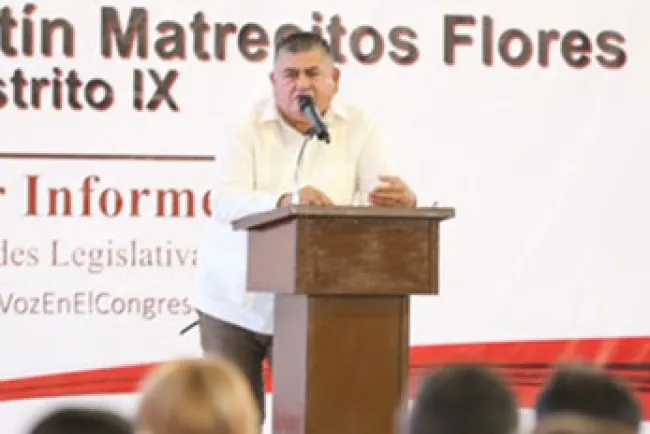 Rinde Diputado su primer informe de actividades