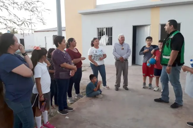 Colaboran vecinos en la prevención