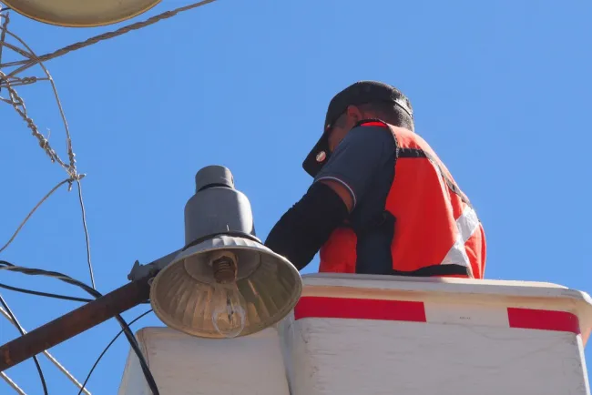 Instalarán luminarias en el Ejido El Cíbuta