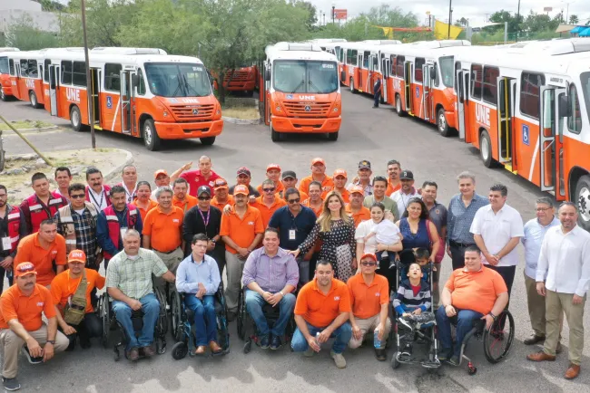 Promueven transporte incluyente en el Estado
