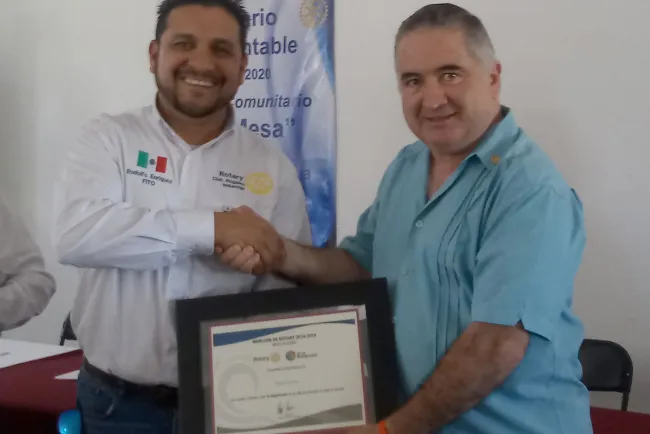 Recibe Rotarios Industrial distinción