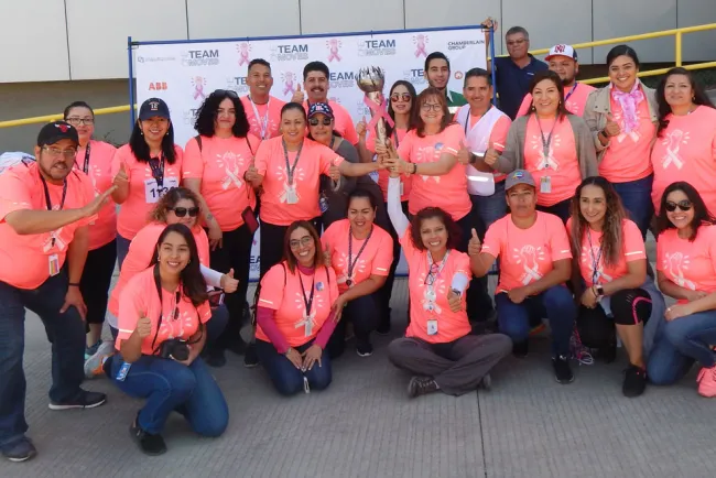 Se unen en apoyo a la lucha contra el cáncer en Nogales