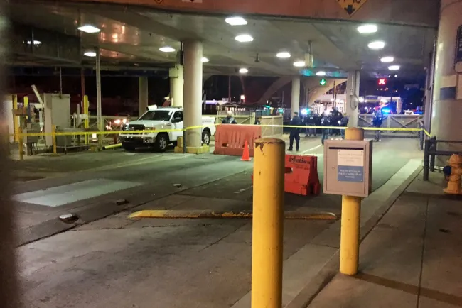 Trasladan a joven con herida de bala