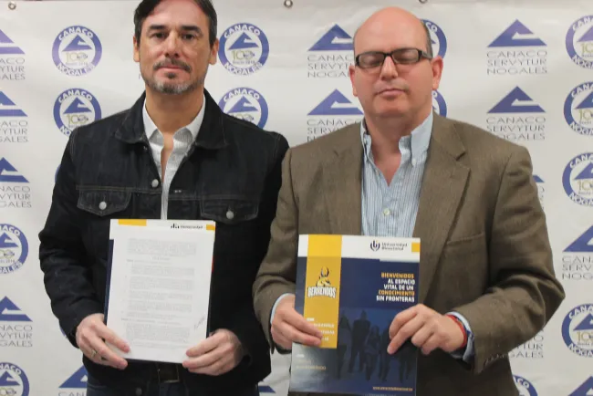 Firman convenio Canaco y Universidad