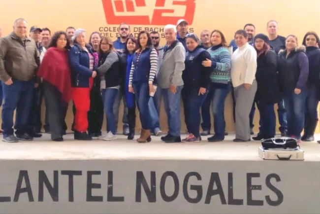 Realizan paro de labores en Cobach