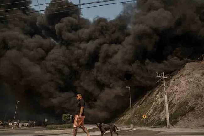 Por incendios, mantiene suspensión de clases en Tijuana, Tecate y Rosarito