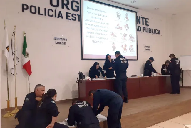 Se capacitan los agentes de PESP