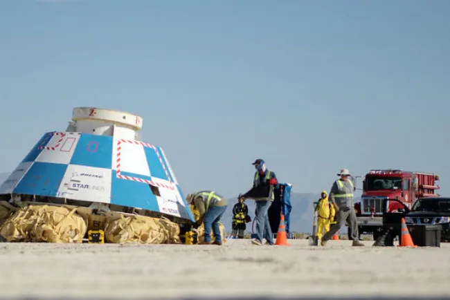 Advierten sobre el aterrizaje espacial