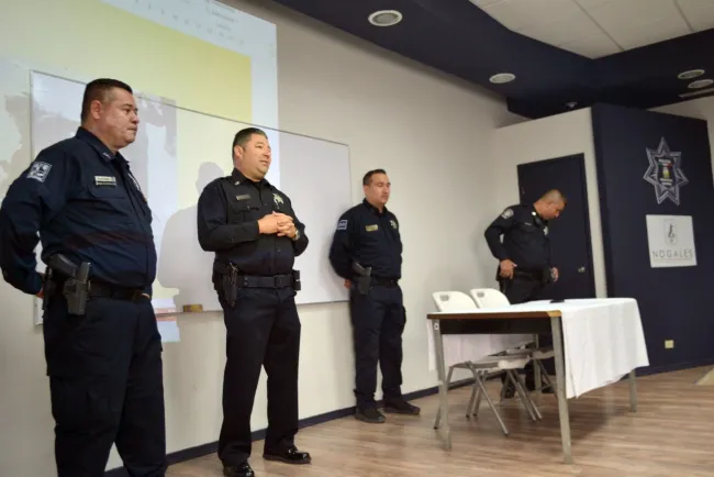 Continúa capacitación a policías municipales