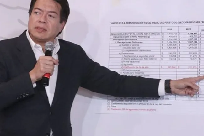 Explican aguinaldo de legisladores; ganan más de 3,500 al día