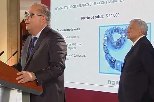 Anuncian nueva subasta de joyas, autos y residencias