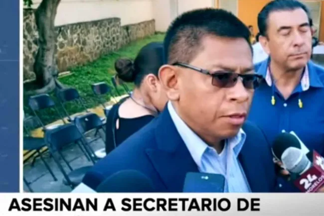 Ejecutan a Secretario de Seguridad de Cuernavaca