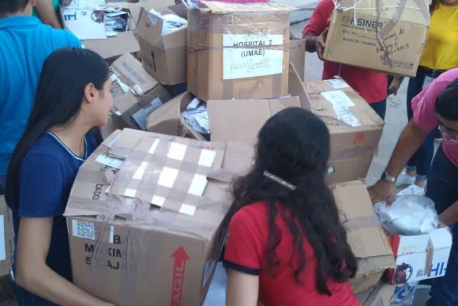 Apoyan a asilo con donación del IMSS