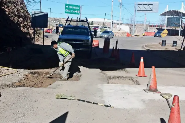 Inician bacheo en la ciudad