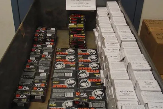 Decomisan cartuchos útiles