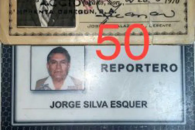 Celebra Jorge Silva Esquer 50 años como periodista