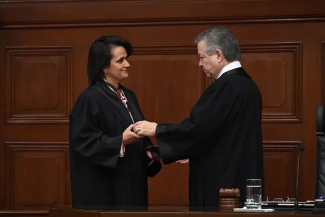 Margarita Ríos-Farjat asume como ministra de la Corte