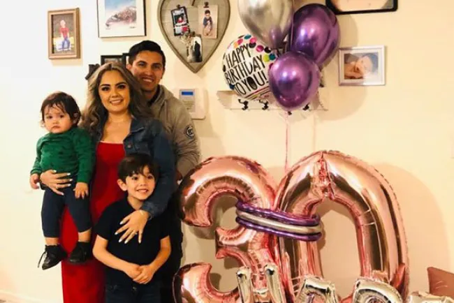 Laura Estefany de manteles largos