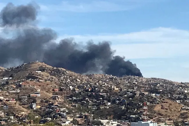 Provoca movilidad quema de maleza