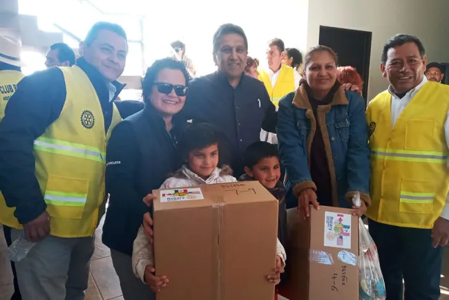 Un éxito programa “Shoe Boxes”