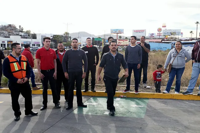 Realizan simulacro contra incendio