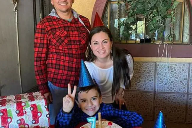 Séptimo cumpleaños de Sixto Ortiz