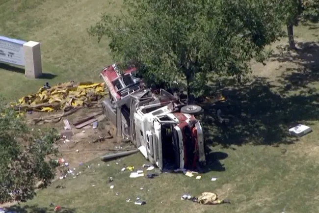 Excedía bombera la velocidad en accidente