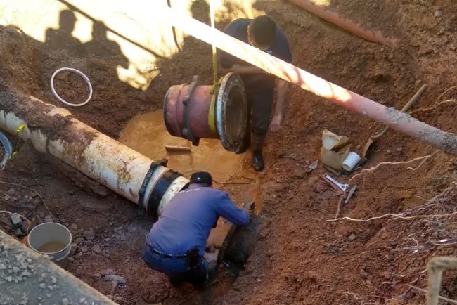 Repara Oomapas falla en línea de agua